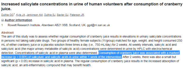 increased salicylate urine